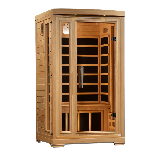 Pro 6 Madison Near Zero EMF Far Infrared Sauna Tinted Glass 1-2 Person